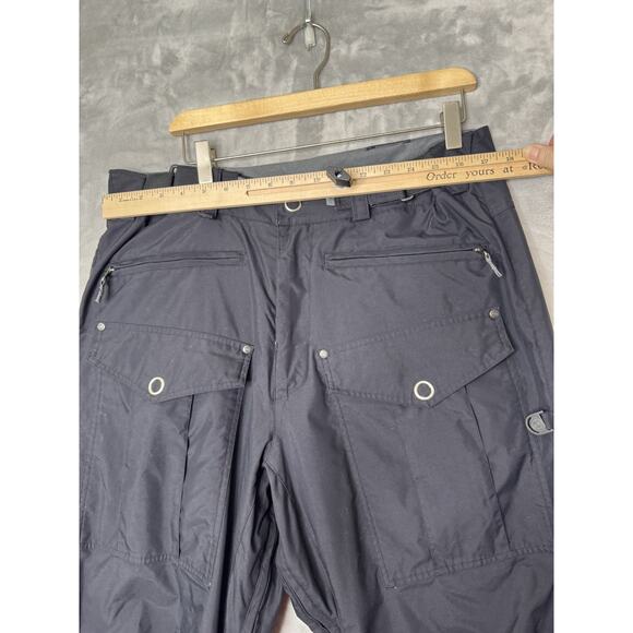 Sessions Hampton Winter Sport Pants Large Black RECCO Snowboard Ski Waterproof - Picture 7 of 16